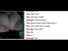 Omegle - 30years Big bigs boobs and play with pussy (#2) video on WebcamWhoring.com