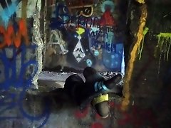 Dirty Gamer Socks in an Abandoned Building video on WebcamWhoring.com