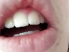 Lovely Sweet Mouth And Teeth video on WebcamWhoring.com