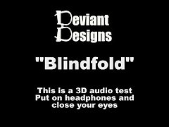 Blindfold - a femdom themed 3D audio (Binaural) test video on WebcamWhoring.com