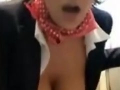 Stewardess Masturbating During Flight video on WebcamWhoring.com