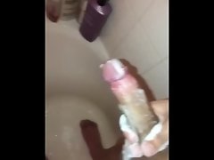 Masturbating in the shower video on WebcamWhoring.com