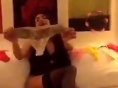 turkish teen teasing in sexy dessou video on WebcamWhoring.com