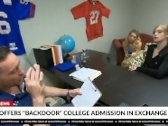"FCK News - Teen Has Sex With Coach To Get Into College" video on WebcamWhoring.com