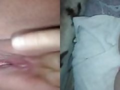 Wife fingering video on WebcamWhoring.com