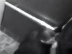 Couple gets kinky in the elevator video on WebcamWhoring.com