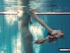 "Hot big titted teen Lera swimming in the pool" video on WebcamWhoring.com