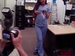 Crazy nurse sells wet panties for cash video on WebcamWhoring.com