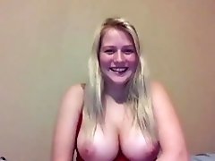 Friendly Blonde With 34DD video on WebcamWhoring.com