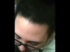 Girlfriend Deepthroats Black Dick And Balls Wet And Sloppy video on WebcamWhoring.com