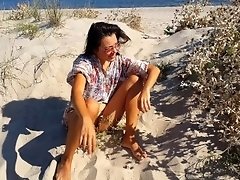 Sexy Girl HOT ADVENTURE at Seaside CAMPING video on WebcamWhoring.com