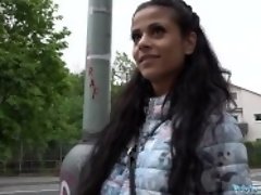 "Public Agent Sexy tiny brunette Sandra Soul fucked in public" video on WebcamWhoring.com
