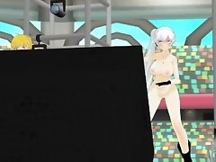 MMD SEX RWBY Yang & Weiss Breast Expansion - Glide video on WebcamWhoring.com
