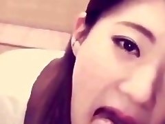 Amateur Korean sucking her bf dick video on WebcamWhoring.com