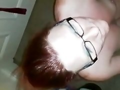 Redhead takes a warm facial from her brothers friend video on WebcamWhoring.com