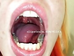 Mouth Fetish - Kristy's Mouth video on WebcamWhoring.com