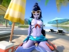 WIDOWMAKER FUCKED HARD ON BEACH IN COTE D'AZUR OUTFIT video on WebcamWhoring.com