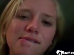 Blonde with big tits pleases her pussy video on WebcamWhoring.com