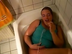 Couple Fun Pissing in Bathroom video on WebcamWhoring.com