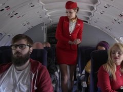 A caring stewardess video on WebcamWhoring.com
