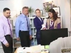 friend's daughter getting double Bring Your crony's daughter To Work Day video on WebcamWhoring.com