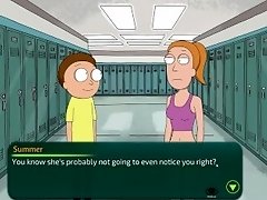 Rick And Morty - A Way Back Home Part 6  Summer and Beth video on WebcamWhoring.com