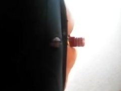 I love shoving huge objects up my holes video on WebcamWhoring.com