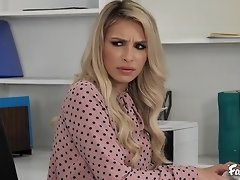 NATURAL TITS CARMEN CALIENTE GETS FUCKED IN THE OFFICE BY HER STEPBROTHER video on WebcamWhoring.com