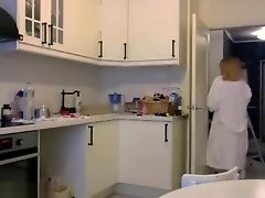 Realtoxxxmaria - Milf and neighbor, rough sex in the kitchen video on WebcamWhoring.com