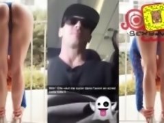 "She sucks her boysfriend in public on a plane on snapchat !" video on WebcamWhoring.com