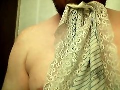 Just a short video of my eating some dirty panties and jerking off video on WebcamWhoring.com
