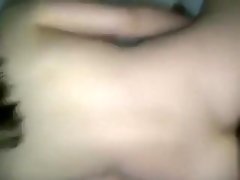Fingered and furry brunette Oriental sucks penis, gets fuck video on WebcamWhoring.com