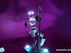 CamSoda - Sex Robot cam girl twerks and orgasms video on WebcamWhoring.com