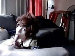 Overwatch Tracer Cosplay Blowjob video on WebcamWhoring.com