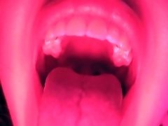 Giantess punishment - teasing you with my long tongue and eating you alive video on WebcamWhoring.com