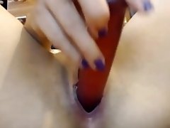 Toying her pussy video on WebcamWhoring.com