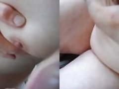 wanking over small tits video on WebcamWhoring.com
