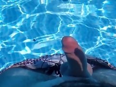 Underwater Blowjob In Public Outdoor Pool (Test Video) video on WebcamWhoring.com