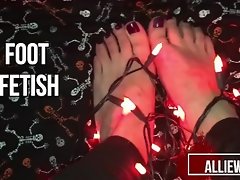 #4 Halloween Foot Fetish PREVIEW video on WebcamWhoring.com