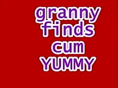 GRANNY FINDS CUM YUMMY video on WebcamWhoring.com