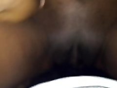 Sexy ebony rides his hairy cock video on WebcamWhoring.com
