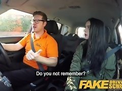 Fake Driving School Hard sex and creampie on 2nd lesson for Alessa Savage video on WebcamWhoring.com