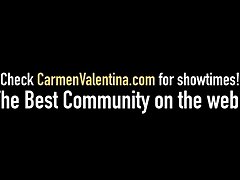 Dirty Blonde Carmen Valentina Gets Her Tight Twat Fucked! video on WebcamWhoring.com